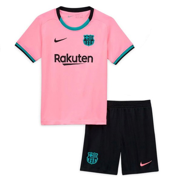 Camiseta Barcelona Tercera Niños 2020-2021 Rosa